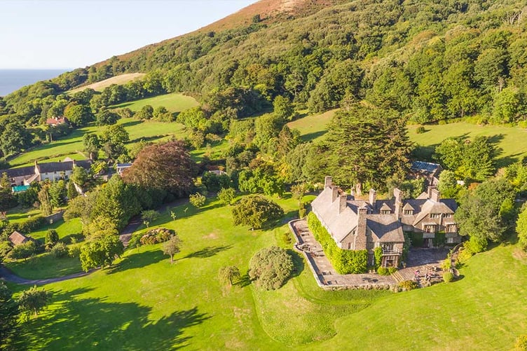 Rossington Hall Porlock Exmoor tourism award B&B Guy Dewdney