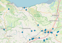 29 mobile speed cameras in Wellington and West Somerset this week