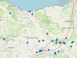 29 mobile speed cameras in Wellington and West Somerset this week