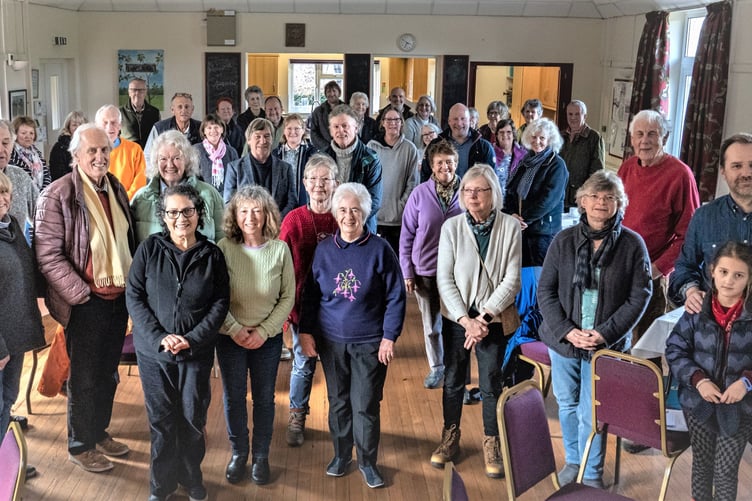 Stogumber village shop and Post Office volunteers