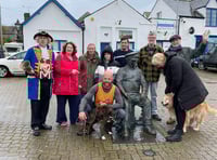 Charity walker Tim thanks Watchet