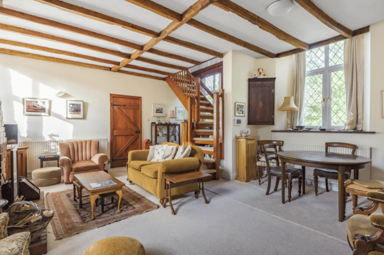 Inside the Old Chapel at Luckwell Bridge