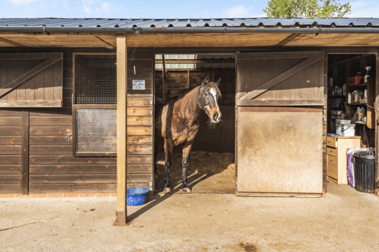 Stable block at the Old Chapel at Luckwell Bridge