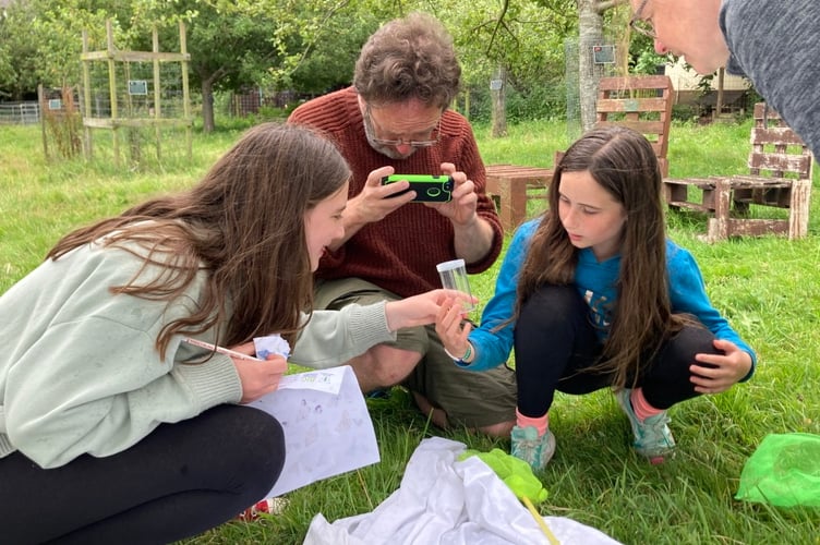 Taking part in wildlife activities