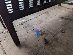 Residents step into dog mess row at Blenheim Gardens 