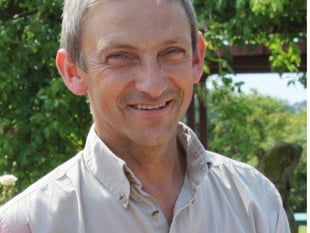 Roses expert Simon White speaking on Exmoor