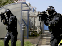 Armed police takeaway man from McDonalds on suspicion of Watchet crime
