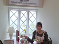 Cream tea dilemma is resolved on Exmoor