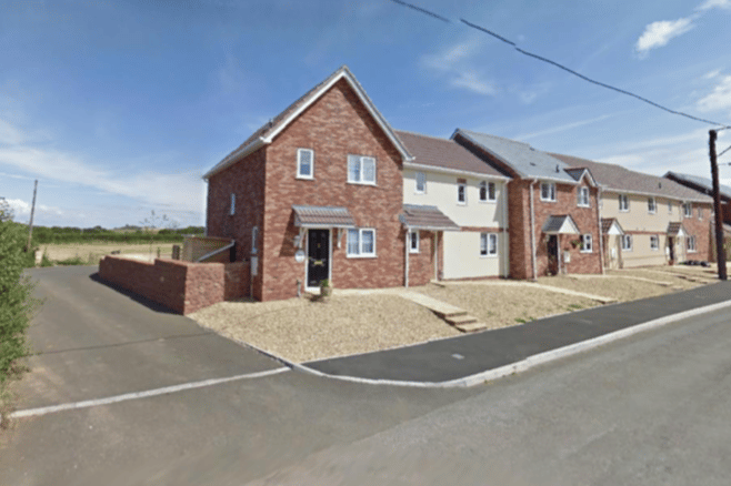 Huish Mews Washford next to proposed Wyndham Estate development