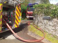 Fire crews attend Exmoor blaze 