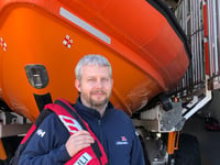 Lifeboatman Richard achieves life ambition
