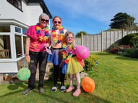 Colourful fundraiser in memory of Minehead mum