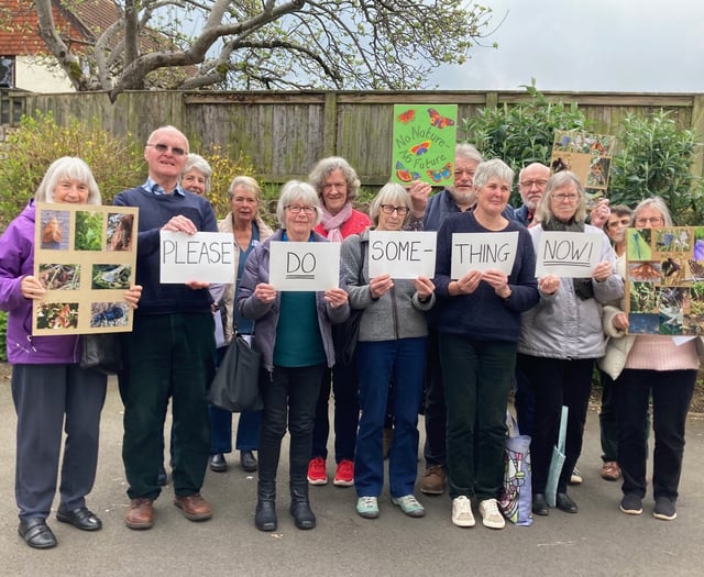 West Somerset residents show support for global day of climate action