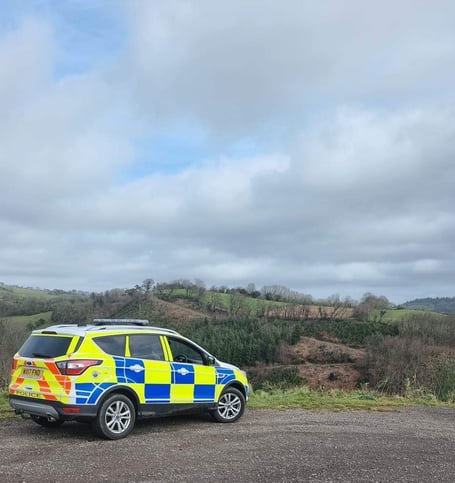 Police arrested a man on suspicion of drug-driving after a crash on the A39.