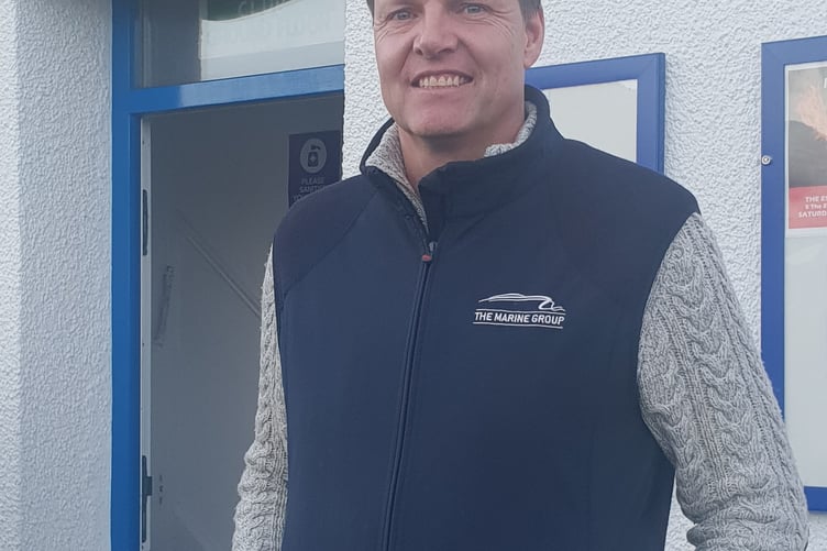 Watchet Marina owner Christopher Odling-Smee.