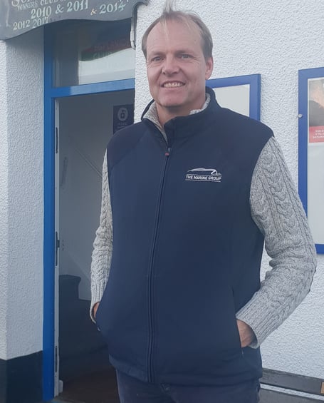 Watchet Marina owner Christopher Odling-Smee.