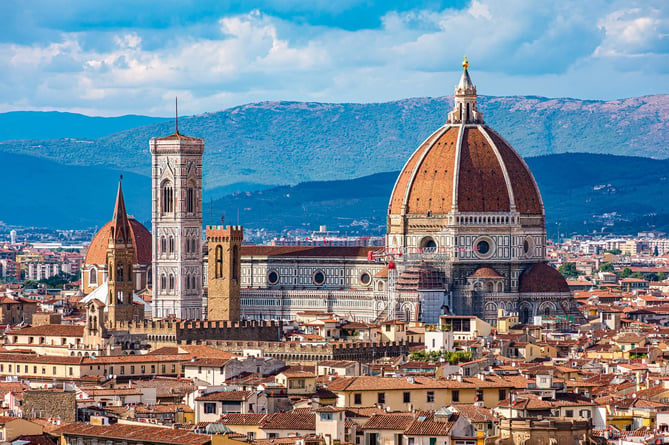 A lucky lottery winner could be jet setting off for R & R in the Italian city of Florence