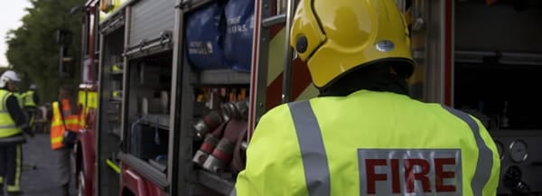 Man trapped after car and lorry crash