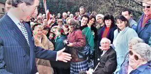 When the future King helped save a Somerset orchard