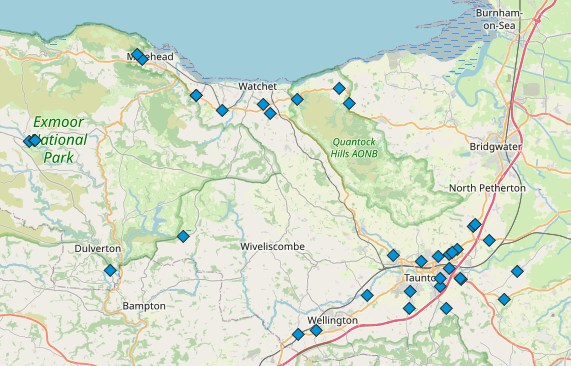 37 mobile speed cameras in Wellington and West Somerset this week
