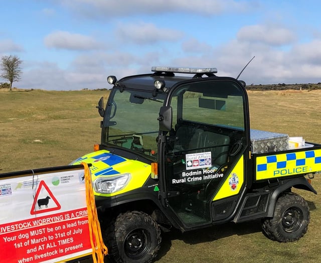 Police upping patrols on Exmoor as visitors arrive