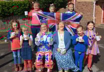 Dunster school celebrates coronation in style