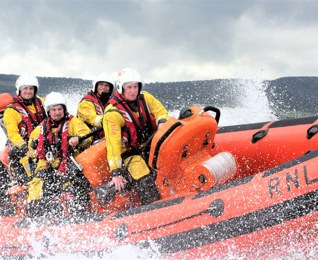 Minehead lifeboat: Day’s second shout brings cliff rescue