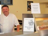 Fish and chips couple selling-up