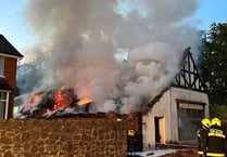Thatched house blaze still under investigation