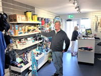 Lifeboat shop reopens after choppy three years