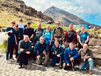Three Peaks triumph in memory of Hinkley colleague