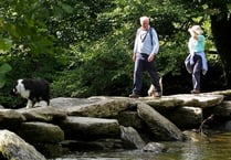 Tarr Steps flood damage repaired