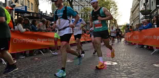 Wiveliscombe man takes on three marathons for cancer research