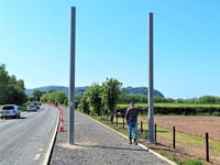 Dunster sign - 'blocking views is a step too far', says reader