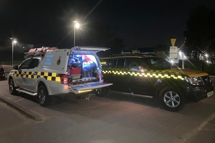 A joint effort by police and the coastguard resulted in the discovery of a missing man in the early hours of Tuesday morning
