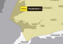 Met office thunder storms warning for Sunday