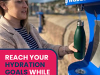 Call to use free water filling stations in Wellington and Minehead