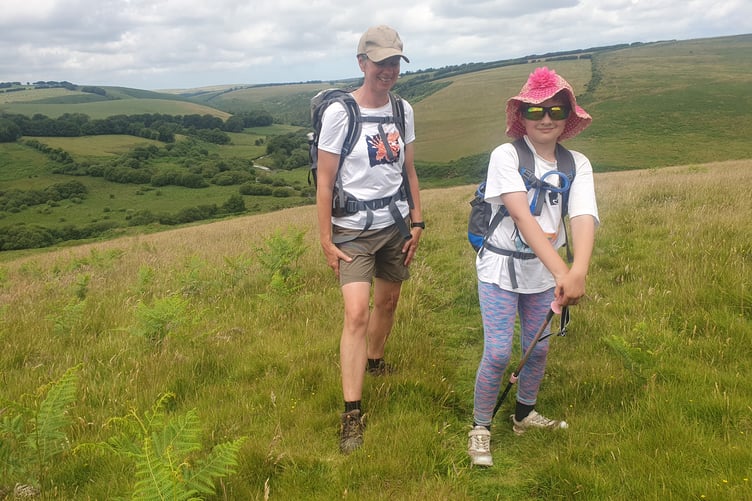 Darcey Curran conquered the Exmoor Permbuation in a fundraising feat for the Exmoor Search and Rescue Team
