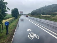 New £1m cycle route near Somerset coast already needs repairs