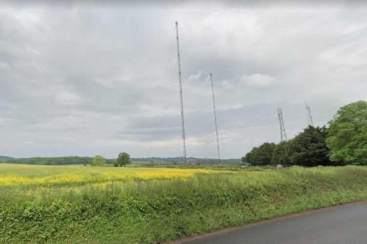 The site of the proposed Washford solar farm.