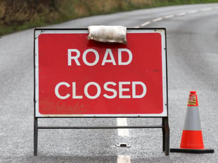 All the latest road closure announcements for West Somerset