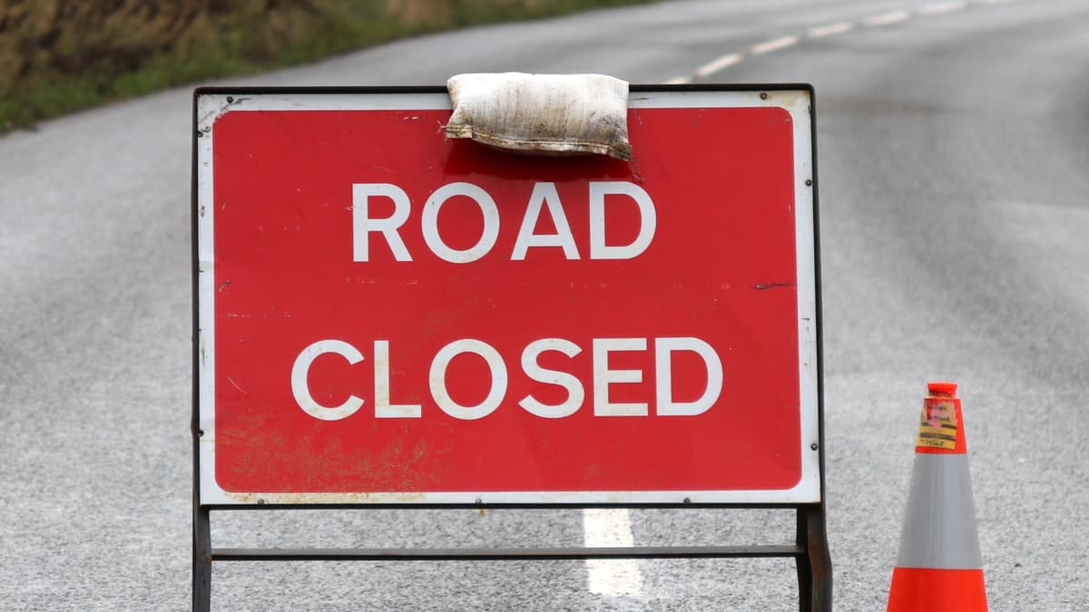 All the latest road closure announcements for West Somerset 