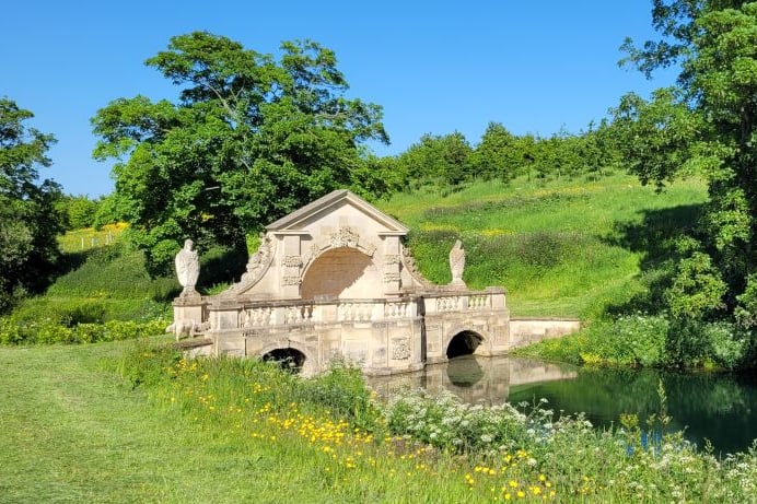 One of the sights in parkland surrounding Halswell House, Goathurst.