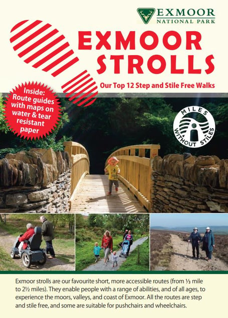 Step and stile-free walks on Exmoor have been launched.