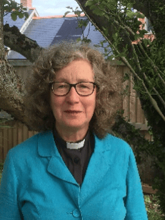 The Rev Caroline Ralph, whom is retiring from the Dunster benefice.