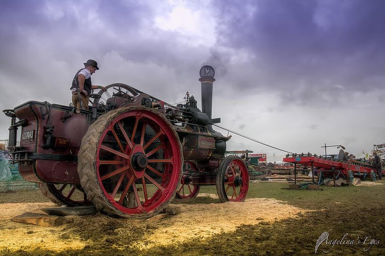 One of the regular exhibitors at the West Somerset Railway Association's steam and vintage rally.