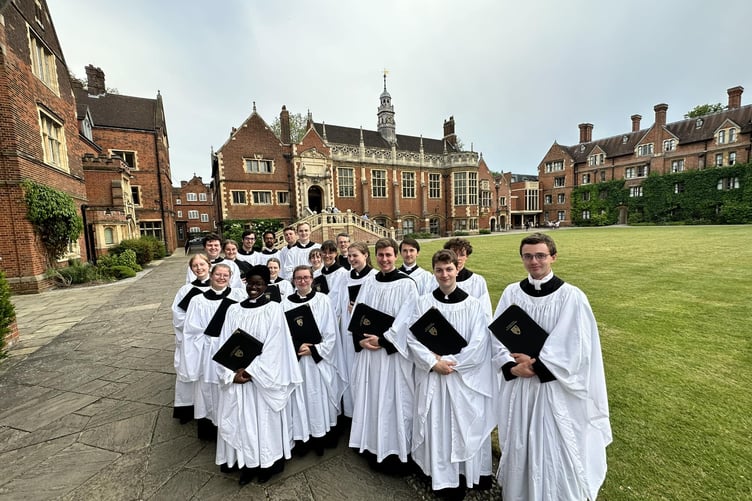 Selwyn College Chapel Choir, Cambridge.