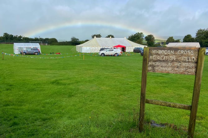 Cutcombe Fete and Dog Show braved the inclement weekend weather.