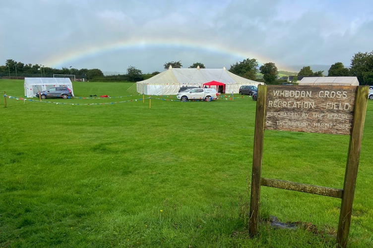 Cutcombe Fete and Dog Show braved the inclement weekend weather.