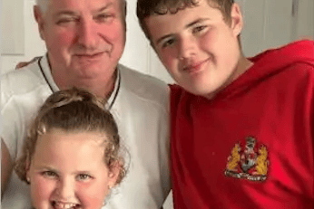 Barry Hammond is pictured with his grandsons Mother Stowey A39 crash died killed tributes